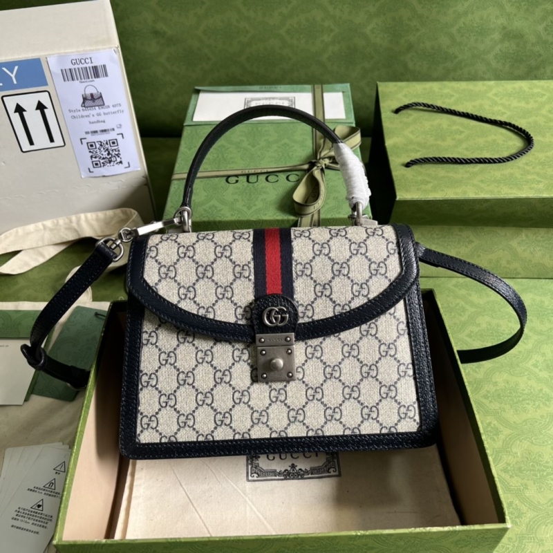 G*u*i top handle bags